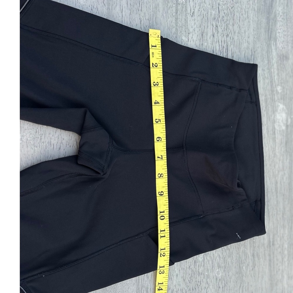 Lululemon Speed Up Tight 28 Black Running Leggings Pockets Sz 2 W5BEWS - Picture 5 of 10